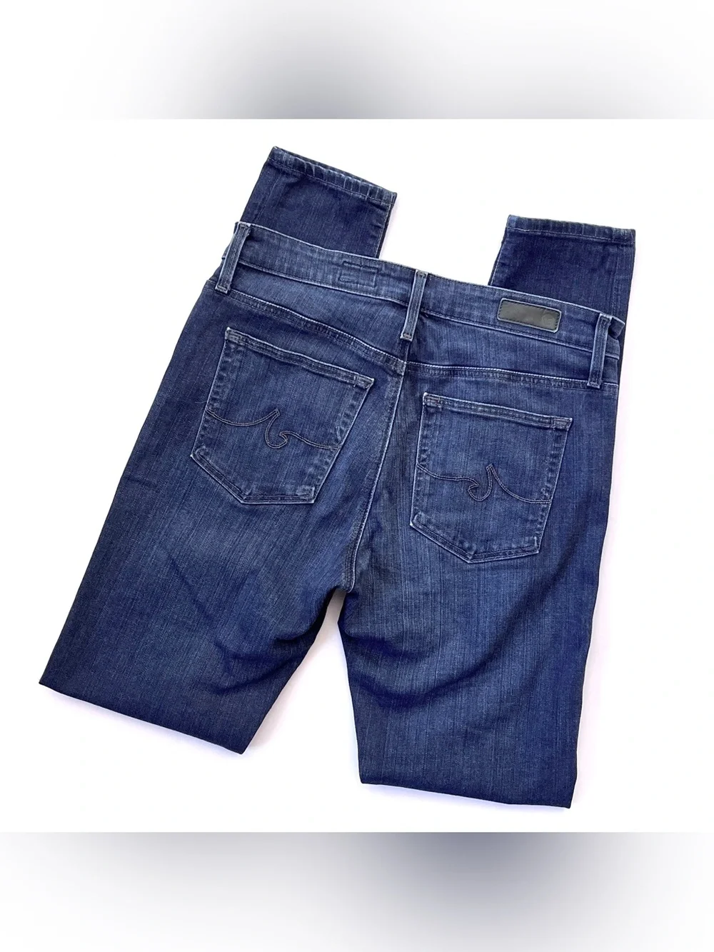 Adriano Goldschmied Farrah Skinny Denim Jeans in Medium Blue Wash (27)